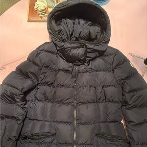 Moncler Navy Quilted Jacket
